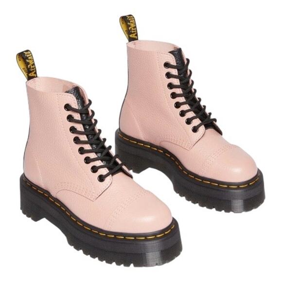 Dr. Marten Sinclair Boots Woman 6 Pink NWOT - Picture 1 of 8